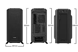 Корпус be quiet! Silent Base 802 Window Black (BGW39) без БЖ - мініатюра 6