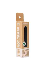 Міні-вібратор Natural Pleasure Biodegradable 5,5", 14 см (чорний) - мініатюра 5