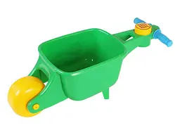 Тачка ТЕХНОК 57x22x21.5см зелена арт.1226