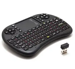 Клавіатура Primo W-Shark SR002 для Smart TV Android Windows з тачпадом Black - мініатюра 3