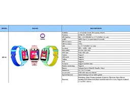 Дитячий годинник Smart Baby Watch SK-008 з камерою та GPS блакитні - мініатюра 2
