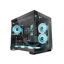 Корпус PcCOOLER CPS C3 T500 ARGB BK чорний ATX/Micro ATX/Mini-ITX без БП (LxWxH)415x295x368мм/