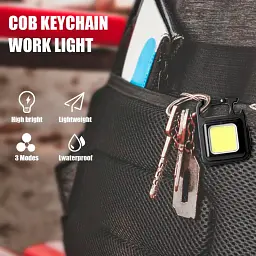 Багатофункціональний ліхтарик DK Rechargeable Keychain Light F04 Plastic [87208] - мініатюра 6