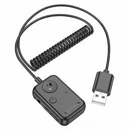 FM-модулятор трансмітер Bluetooth 5.3 Borofone BC49 з підтримкою TF-карт (<32G) 