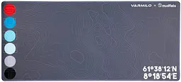 Ігрова поверхня Varmilo Desk Summit Desk Mat XL (900х400х3мм) Black (ZDB029-01)