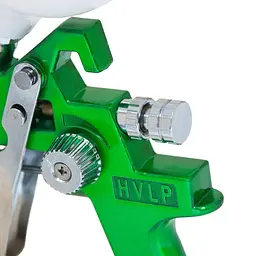 Фарборозпилювач Sigma HVLP 1.4 мм з верхнім баком 600 мл Green (6812021) - мініатюра 6