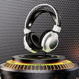 Дротові ігрові навушники Hoco W110 Resource Gaming, RGB, USB, 3.5мм, 2м Білий - мініатюра 5