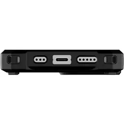 Оригінальний протиударний чохол UAG Monarch MagSafe для iPhone 13 / 14 (6.1") Black Leather (114028114040) - мініатюра 9