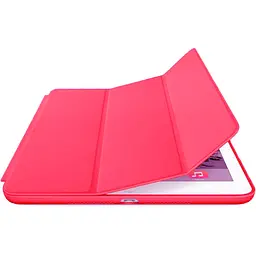 Чохол-книжка для планшета Apple iPad Mini 5 (2019), Smart Case, рожевий, з функцією підставки і авто сну/пробудження на планшет, штучна шкіра, мікрофібра, магнітна кришка з автовідключенням екрану, Original (ARM54624) - мініатюра 2