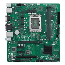 Материнcька плата PRO H610M-C D4-CSM s1700 Asus teh0024952 - мініатюра 2