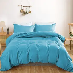 Простирадло MirSon Satin Light Pro 10-008 Blue 110х160 см (2200010172447) - мініатюра 2