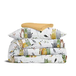 Дитяча постільна білизна Cosas FOREST CATS 110х140см (ForestCats_11Honey_140)