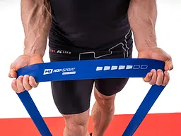 Резинка для фітнесу Hop-Sport 28-80кг HS-L064RR синя - мініатюра 11