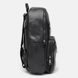 Шкіряний чоловічий рюкзак Borsa Leather K12626-black - мініатюра 4