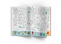 Книга Віммельбух-розмальовка. Пори року 3450 Різнокольоровий shop (9786175473450) - мініатюра 2