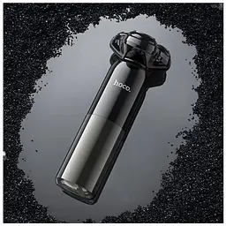 Чоловіча електробритва для бороди Hoco HP35 Induction 3-blade electric shaver 600mAh IPX7 Black - мініатюра 2