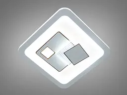 Люстра стельова світлодіодна LED 19х19 см Diasha 2254WH