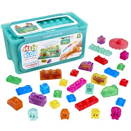 Сенсорний конструктор Jelly Blox У кейсі 2 в 1 ігровий майданчик (934959) - мініатюра 4