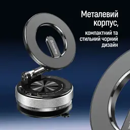 Універсальний автотримач ColorWay MagSafe 360° Black (CW-CHM21-BK) - мініатюра 11