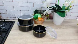 Набір контейнерів O.M.S. Collection 10200 Black - мініатюра 7