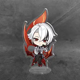 Акрилова колекційна фігурка Геншин Імпакт - Genshin Impact Chibi Арлекіно 1 10 см