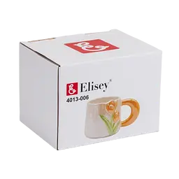 Чашка Elisey Жовті тюльпани 400 мл жовтий (4013-006)   - мініатюра 3