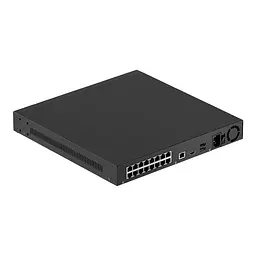 IP-відеореєстратор 16-канальний 12Mp Ajax NVR H2D16PAC (16-ch) Black з 16 портами PoE (26-00730) - мініатюра 5