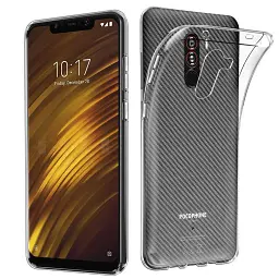 Чохол до мобільного телефона Laudtec для Xiaomi Pocophone F1 Clear tpu (Transperent) (LC-XPF1) - мініатюра 2