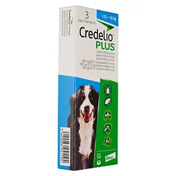 Протипаразитарні таблетки для собак Credelio Plus від бліх кліщів та гельмінтів 22-45 кг 3 шт. - мініатюра 4