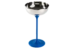 Келих Silver Cocktail Glass With Colorful Stem 200 мл  - мініатюра 2