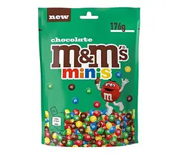 Драже M&M's minis chocolate 176 г