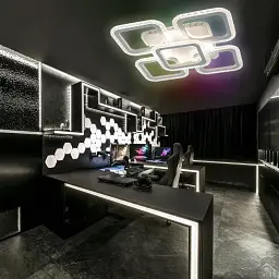 Смарт люстра керована світлодіодна ROOM ICE RGB 6S 70 Вт SMART 380x380x75 мм ESLLSE - мініатюра 5