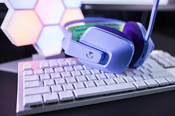 Навушники ігрові - бездротова повнорозмірна гарнітура Logitech G733 Lightspeed Wireless RGB Lilac (981-000890/981-000889) - мініатюра 8