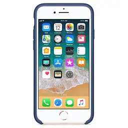 Чохол Silicone Case без Logo AA для Apple iPhone XS Max 6.5" Синій / Blue Cobalt - мініатюра 2