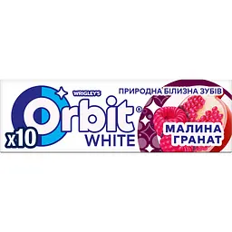 Гумка жувальна Orbit White Малина-гранат 14 г (939548) - мініатюра 2
