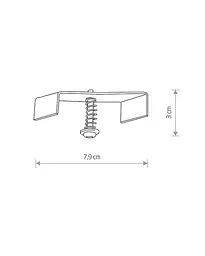 Кріплення Nowodvorski 8805 Profile Recessed Fixing Set IP20 - мініатюра 2