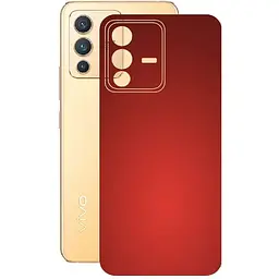 Захисна плівка StatusSKIN для Vivo V23 Корпус Вініл червона матова