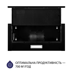 Витяжка телескопічна Minola HTL 6214 BLF 700 LED - мініатюра 4