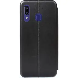Чохол-книжка Toto Book Rounded Leather Case Samsung Galaxy M10s Black - мініатюра 2