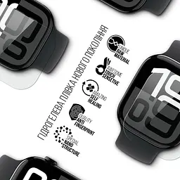 Гідрогелева плівка на годинники Apple Watch 10 42mm ArmorStandart захисна плівка для смарт годинників прозора (ARM81141) - мініатюра 2