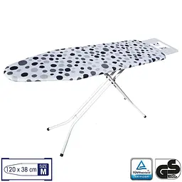 Дошка для прасування Casa Si Superstandard Basic 120x38 White/Grey Spots (CS95150E290) - мініатюра 3
