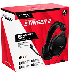 Гарнітура HyperX Cloud Stinger 2 3.5 мм Black (519T1AA) - мініатюра 10