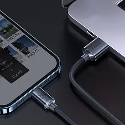 Кабель Baseus Crystal Shine Series USB to Lightning 2m Black (CAJY000101) [92815] - мініатюра 9
