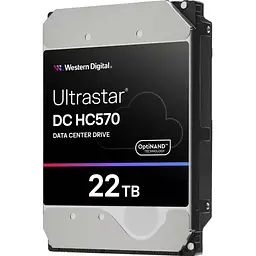 Жорсткий диск 3.5" Western Digital Ultrastar DC HC570 22 TB SATA 512 MB [WUH722222ALE6L4/0F48155] [141168]