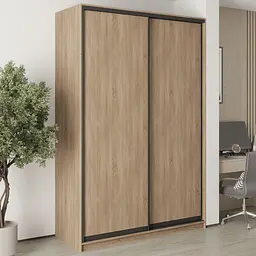 Шафа-купе дводверна MebelStar Комбо BG 2ДСП 160x60x240 см Дуб сонома (MBS-10661)