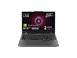 Ноутбук Lenovo LOQ 15ARP9 Luna Gray (83JC00NTRA)