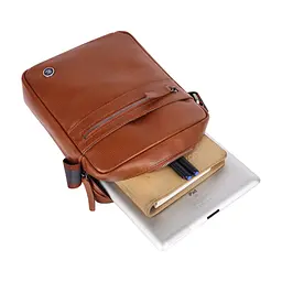 Сумка Brampton London Crossflow Tan (64405 TAN) - мініатюра 9
