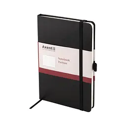 Блокнот Axent Partner Grand, 210х295, 100 арк, кліт, чорний (8203-01-A) - мініатюра 2