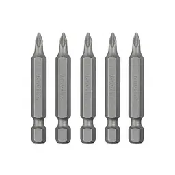 Набір викруткових насадок PZ1 1/4 50мм ACR S2 5 штук STORM INTERTOOL VT-0203