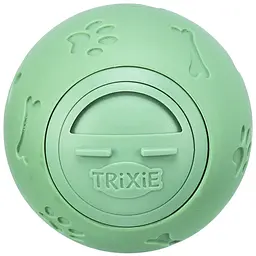 Іграшка для собак Trixie шар для лакомств пластик зелений 7 см - мініатюра 5